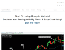 Tablet Screenshot of masterchartstrading.com